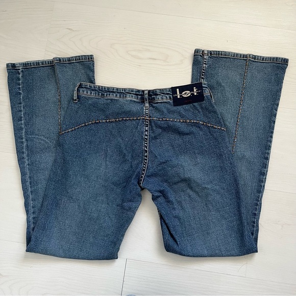 lei Denim - vintage l.e.i. flared notch jeans
